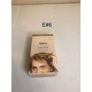 Hims Hair Color & Conditioner Under Cover -Light Brown- Formulated for Men